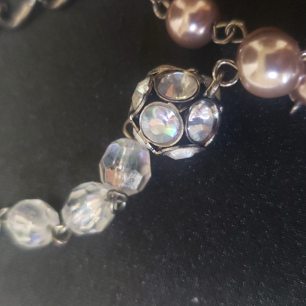 Heart/ Beads Chain Necklace - Picture 6 of 8